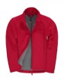 Dames Softshell Jas B&C ID.701 Red/Warm Grey